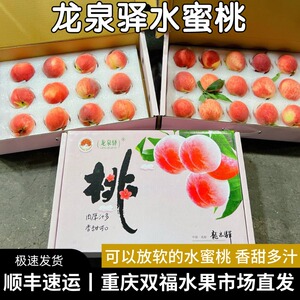 成都龙泉驿水蜜桃精品礼盒装
