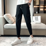 夏季男士休闲裤弹力紧身九分裤修身小脚裤社会小伙712-1-A92-P48，男装休闲裤，星座712-1