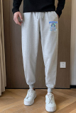 男士运动裤冬季休闲裤潮流宽松束脚裤社会小伙哈伦裤A76-P45绒P48，男装休闲裤，星座712-1
