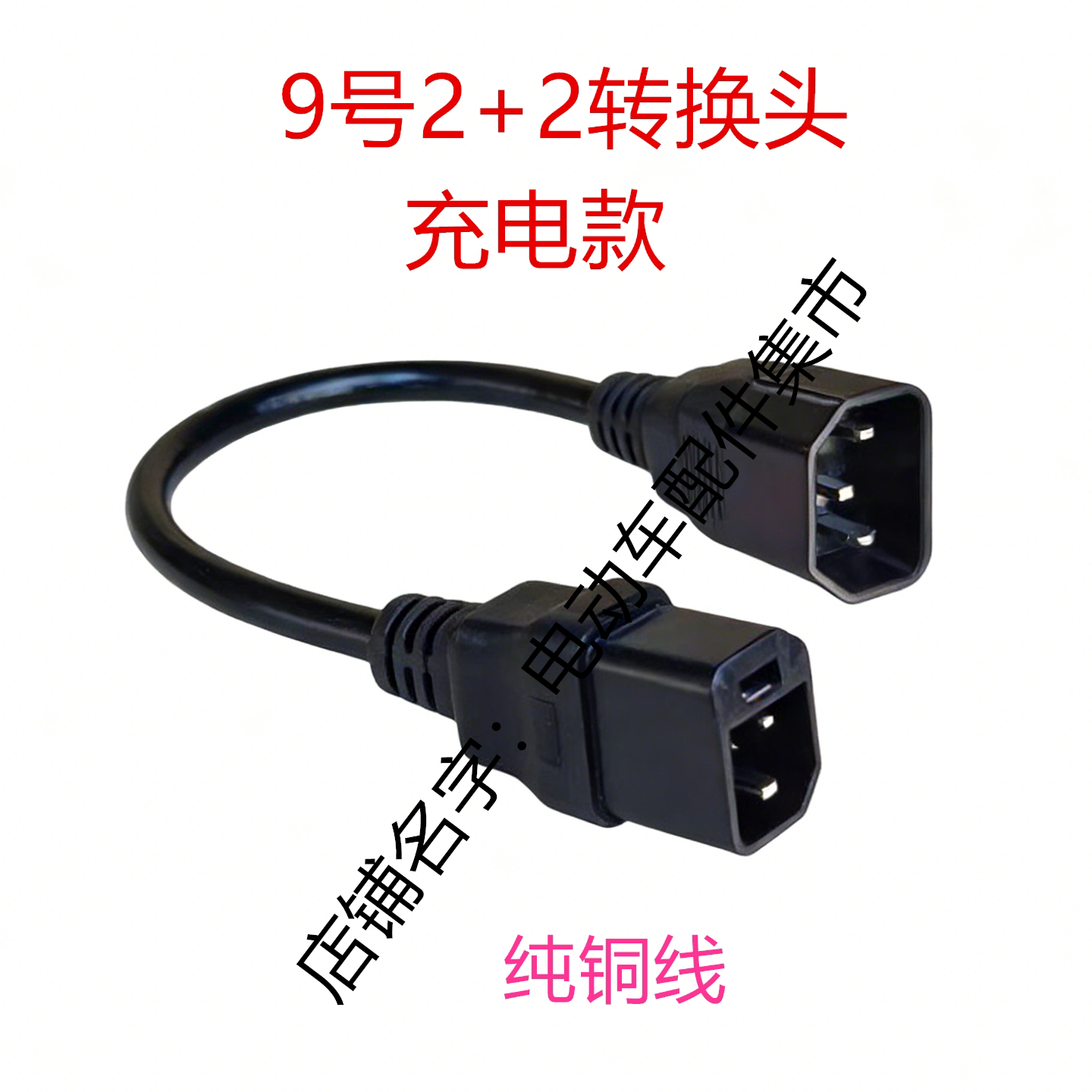 九9号电动车2+2新国标转换头图片