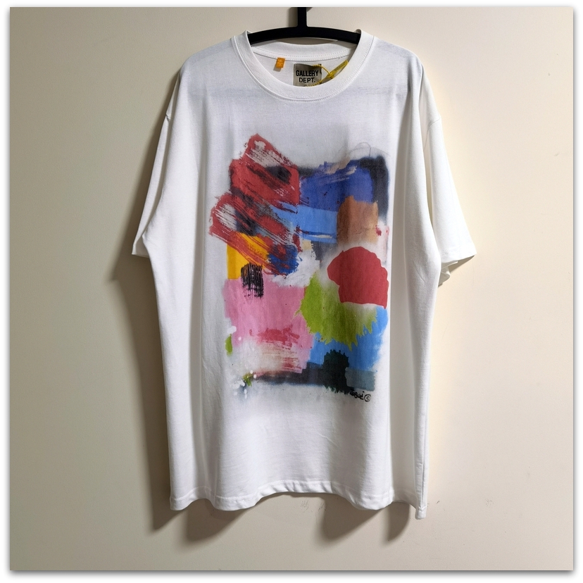 GALLERYDEPT短袖欧美潮牌青年涂鸦印花