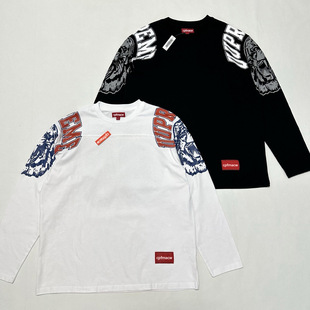 MASCOT FW25 T恤 TEE TOP 数字66足球长袖 FOOTBALL 虎头66长袖