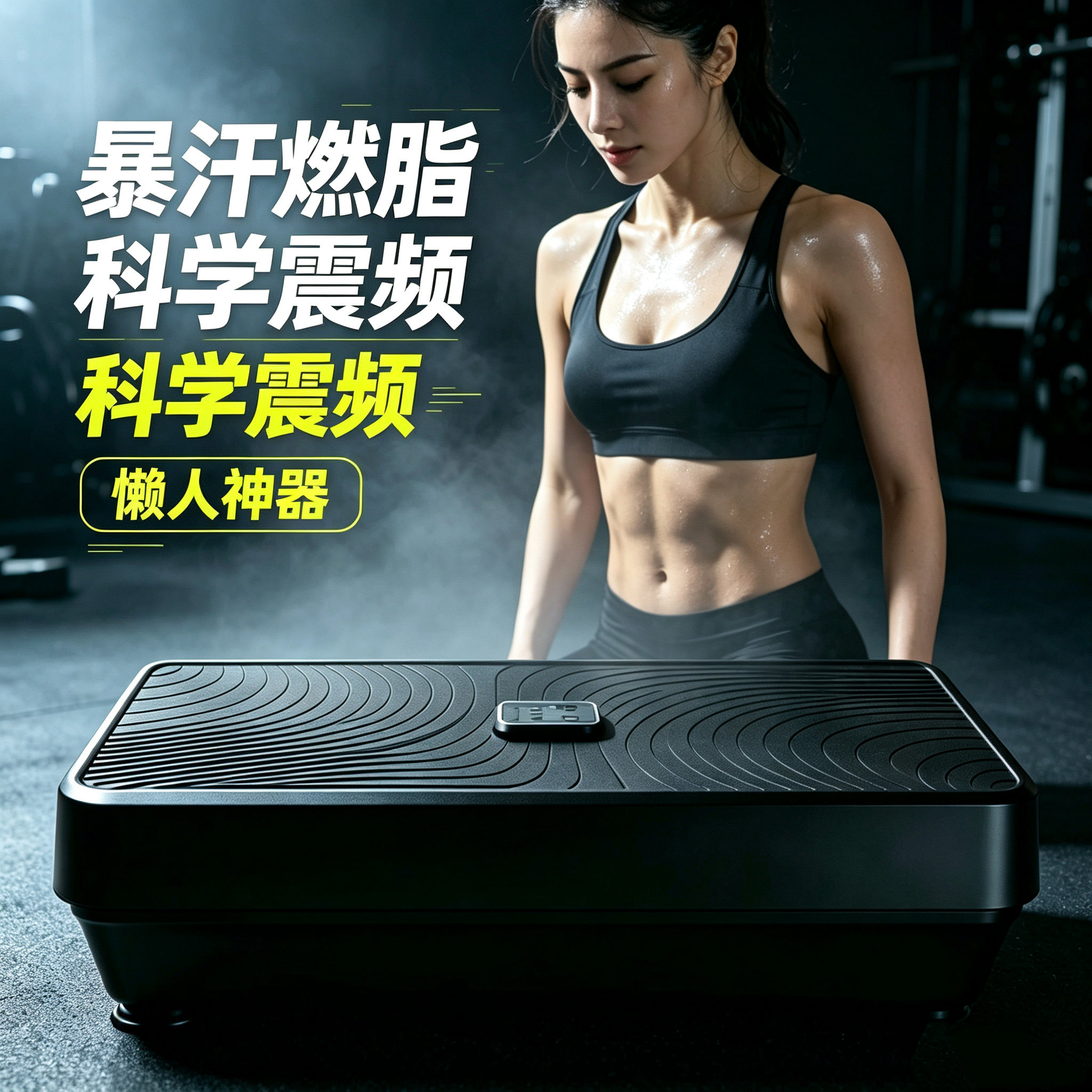 【2026新款】垂直上下律动机高能电机跨境台湾电压版甩脂机家用