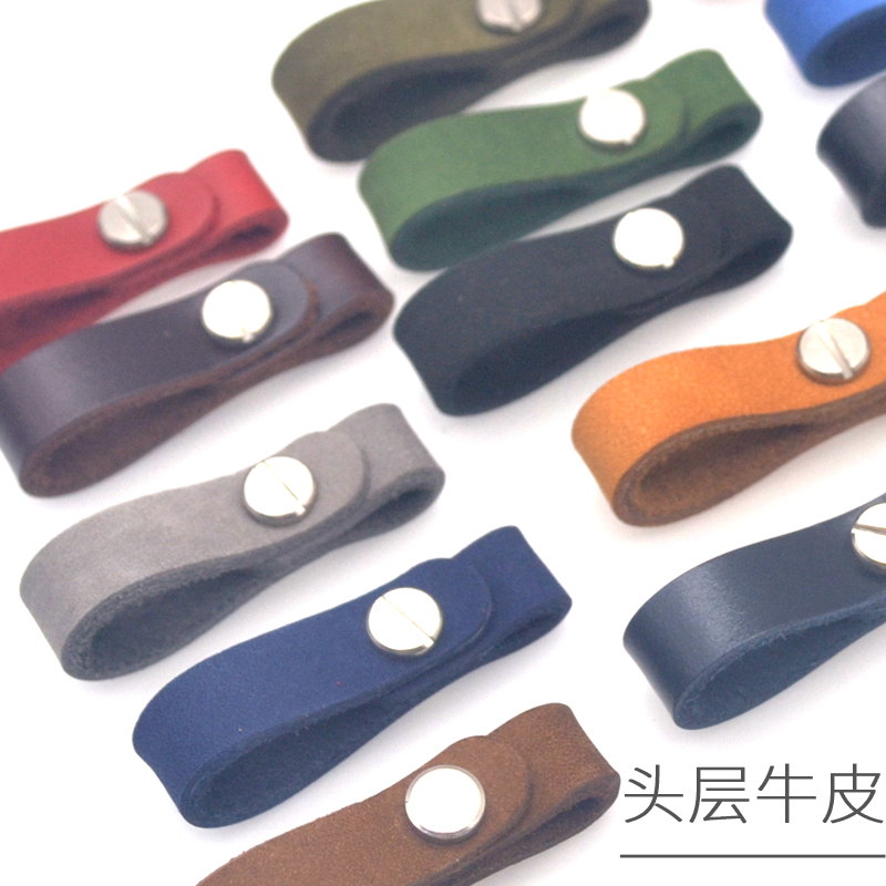 BHJIAH牛皮钥匙扣挂绳手拿