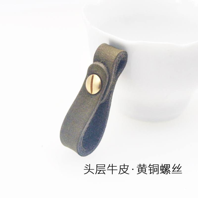 BHJIAH牛皮钥匙扣挂绳手拿