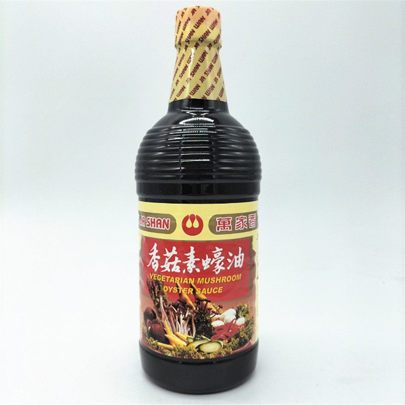 包邮  万家香香菇素蚝油1L装纯素进口素食调料调味品耗油