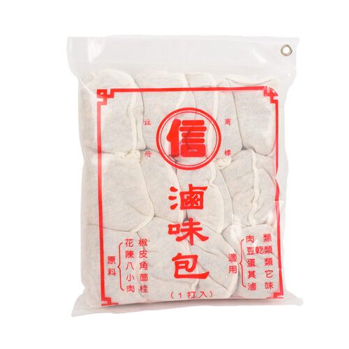 满68元包邮  台湾进口  信牌卤味包30G*12 - 封面