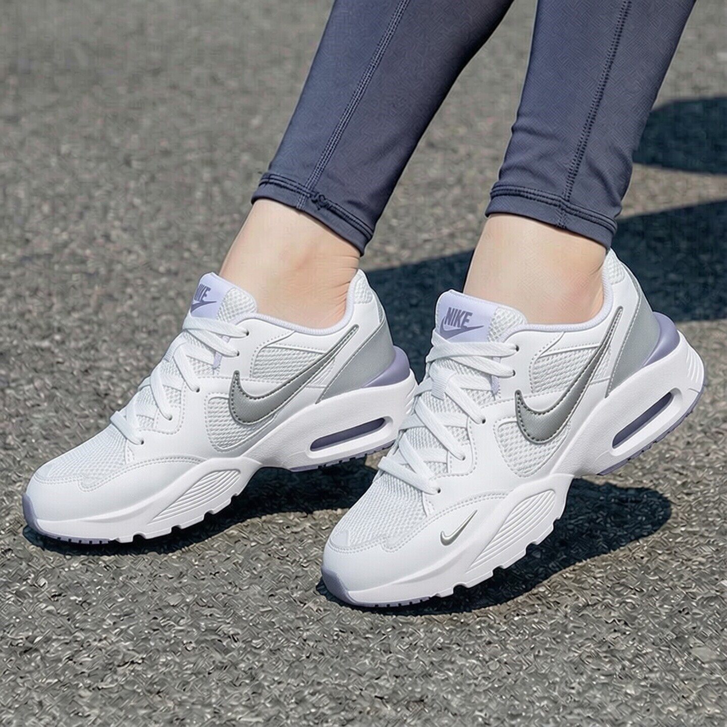 耐克鞋子NIKE AIR MAX FUSION气垫运动鞋女子复古跑鞋新款休闲鞋