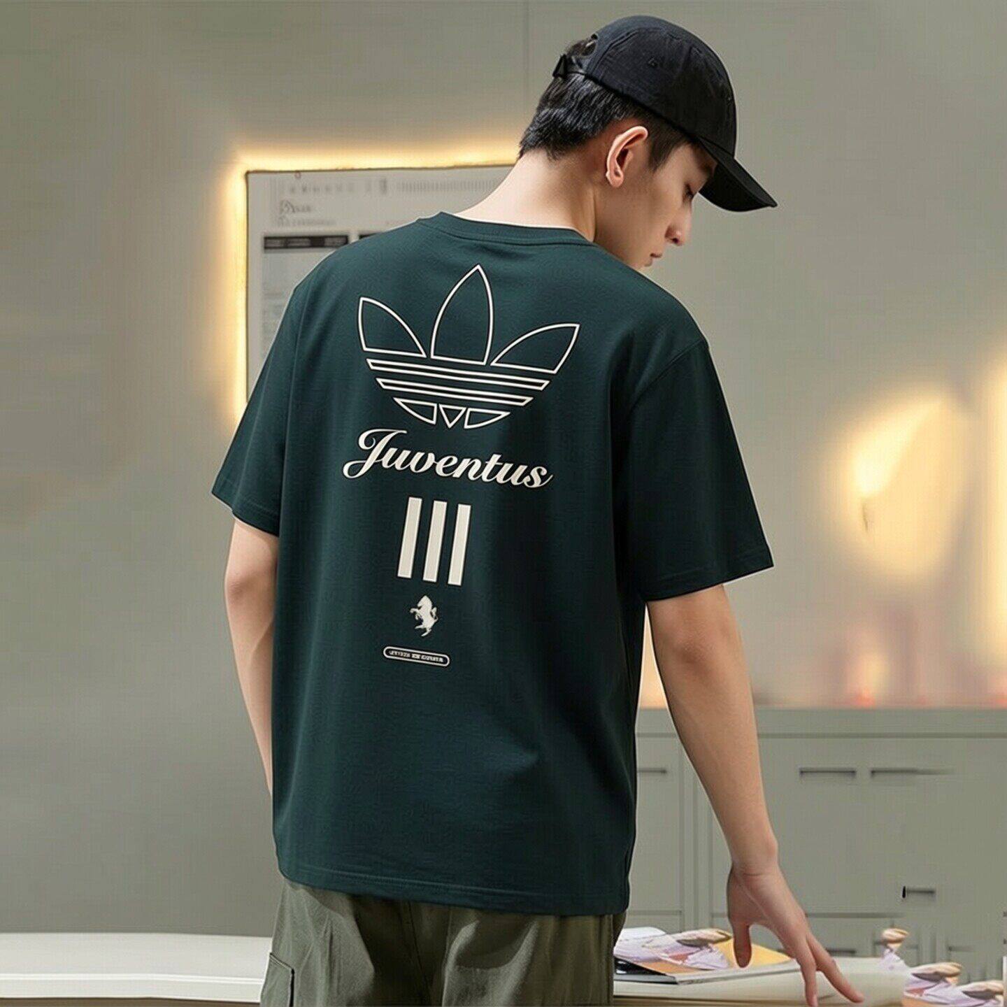 阿迪达斯三叶草短袖男夏