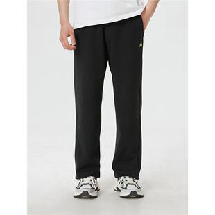 运动休闲舒适毛圈直筒长裤 KE4065 26马年新年款 Adidas阿迪达斯男裤