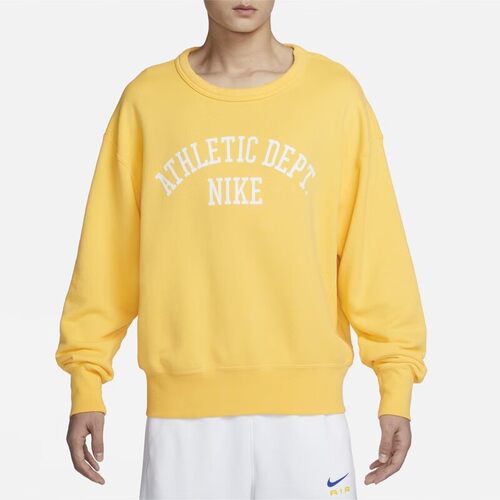 Nike/耐克男装秋季新款针织圆领复古宽松休闲套头卫衣 DX0026-795