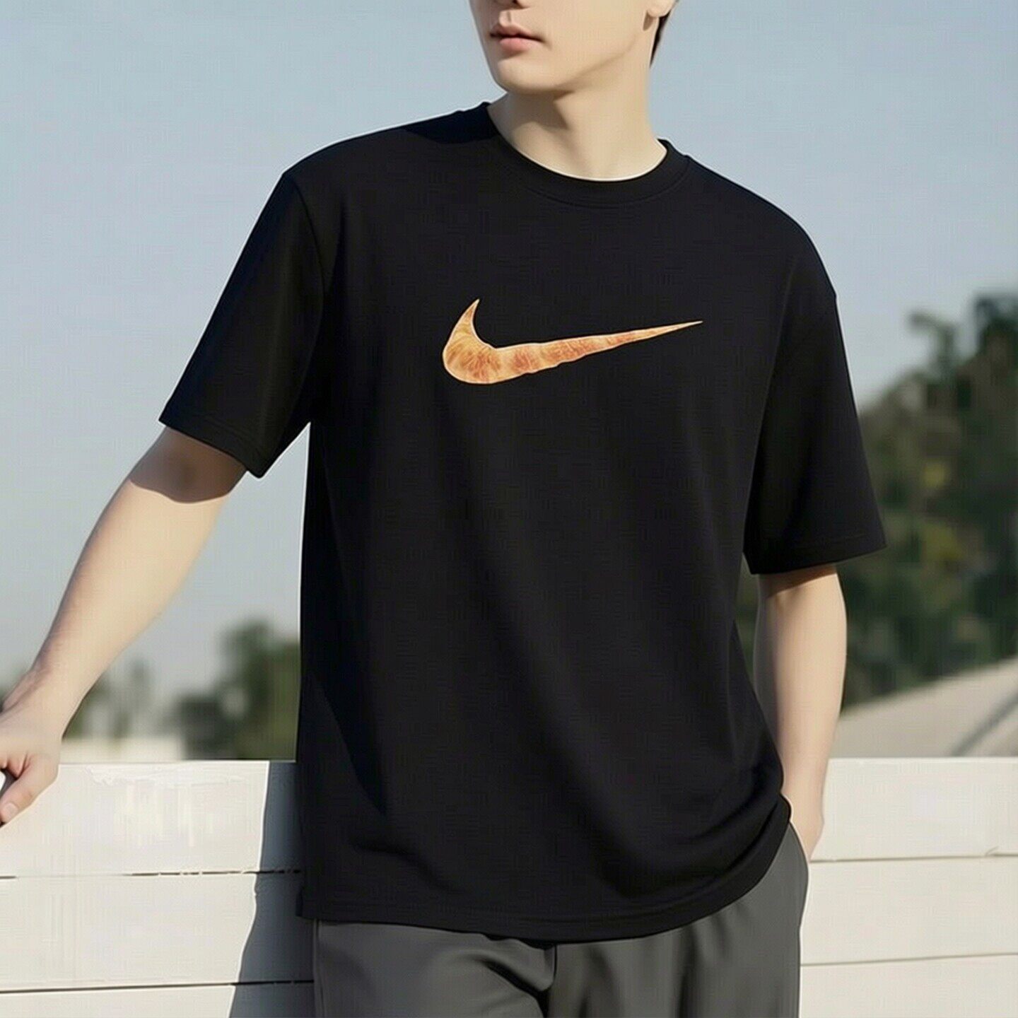 Nike耐克正品纯棉T恤大码