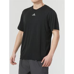 正品 跑步训练运动服透气健身速干T恤IL7128 男24夏季 阿迪达斯短袖