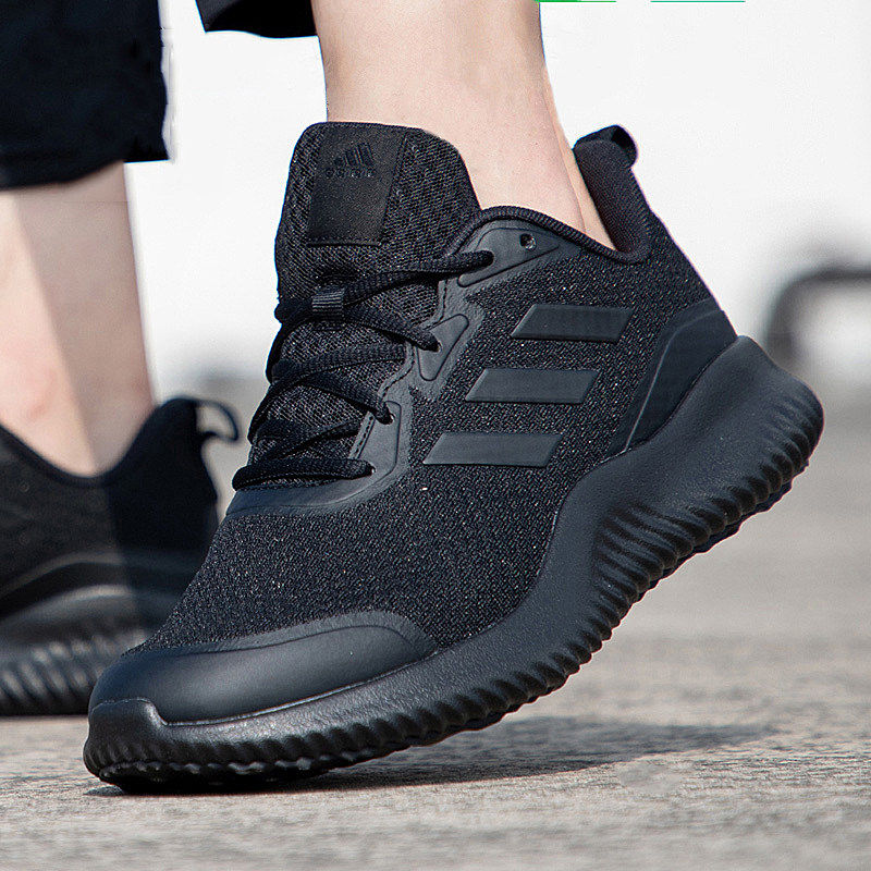 阿迪达斯新款男鞋正品2025秋冬季黑武士跑步运动鞋男