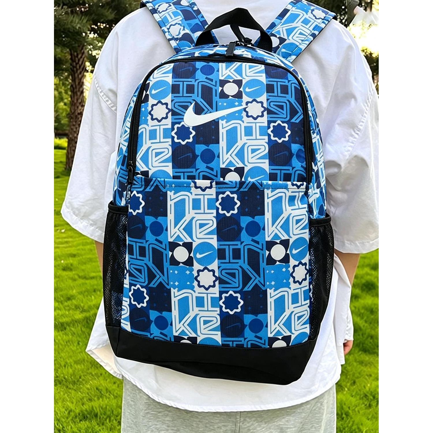 Nike耐克正品学生书包潮流双肩包男包女包新款休闲背包旅行运动包