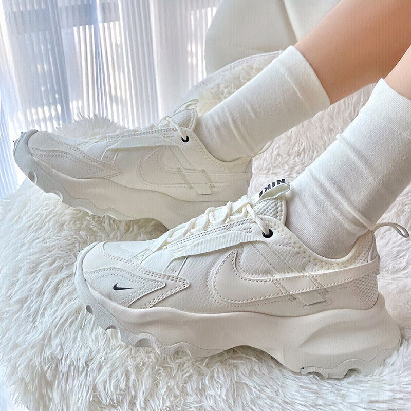Nike/耐克TC 7900 女鞋帆白复古厚底老爹鞋休闲运动鞋 DD9682-100
