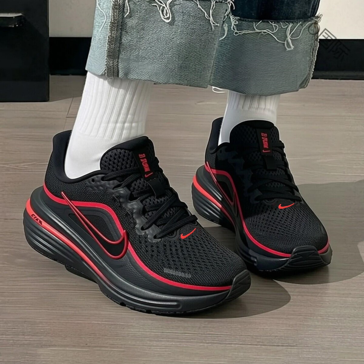 Nike耐克鞋子AIR WINFLO 12跑步鞋新款运动鞋潮流大童鞋网面女鞋