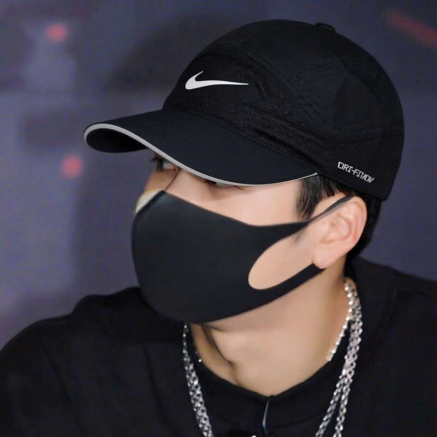 nike耐克速干帽子男女夏季新款透气运动帽跑步反光鸭舌遮阳棒球帽