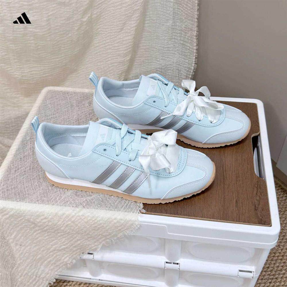 adidas阿迪达斯女鞋夏季正品VS JOG 2.0透气冰淇淋T头复古德训鞋