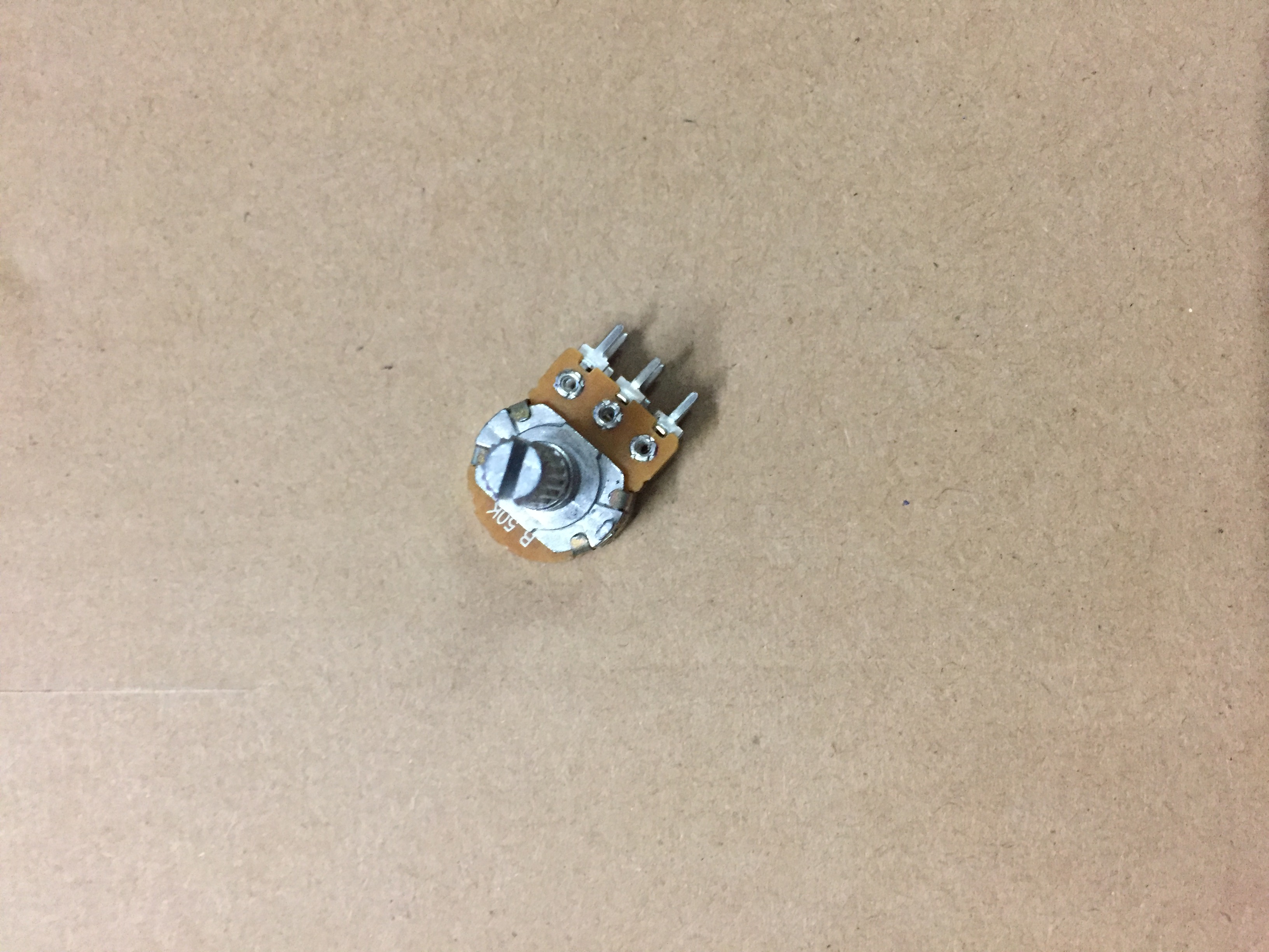 双联电位器开关（长柄）B50K 6脚 柄长20MM