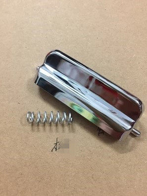 电饭煲配件上盖开关ANS-901开盖按钮按键门扣总长6.8厘米