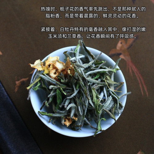 福鼎白茶2026年核心产区高级白牡丹栀子花白茶窨制清甜可冷泡