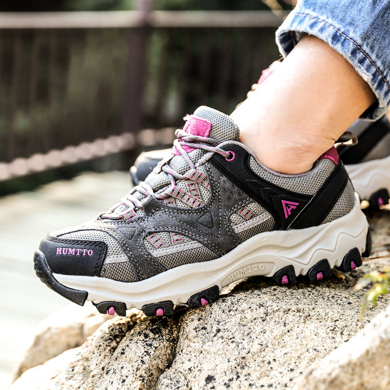 2023秋季悍途登山鞋女透气防滑户外鞋轻便徒步鞋旅游休闲鞋女鞋春