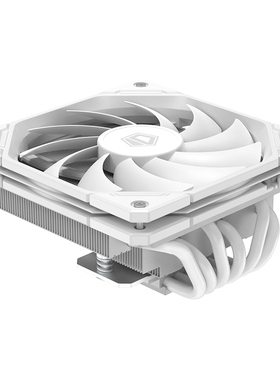 ID-COOLING IS-67XT白色电脑CPU台式ITX下压式超薄散热器静音温控