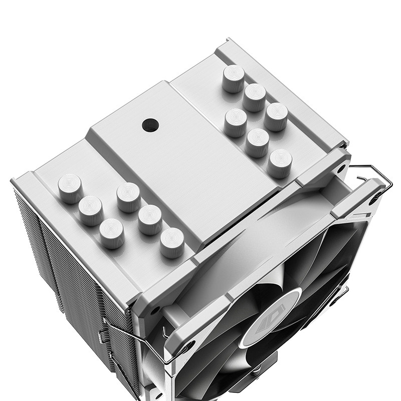 ID-COOLING SE-60ARGB PURE WHITE COMPUTER CPU COOLER 12TH GEN 1700 TEMPERATURE CONTROL SHENGUANG SYNC