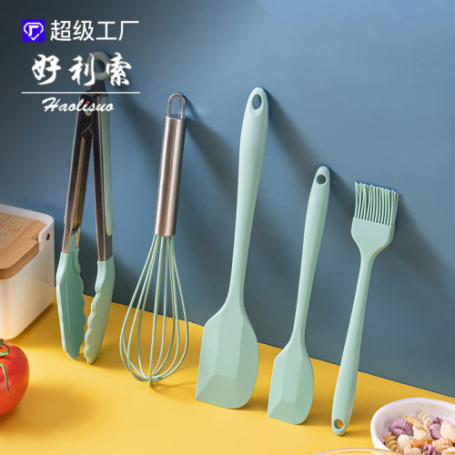山姆优选硅胶刮刀5件套 不粘锅厨具DIY烘焙蛋糕工具厨具套装刮刀