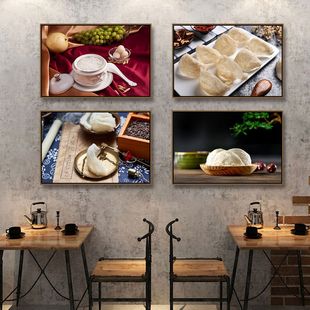 中医药房装饰画美容养颜炖品店墙面燕窝挂画药材店滋补品海报壁画