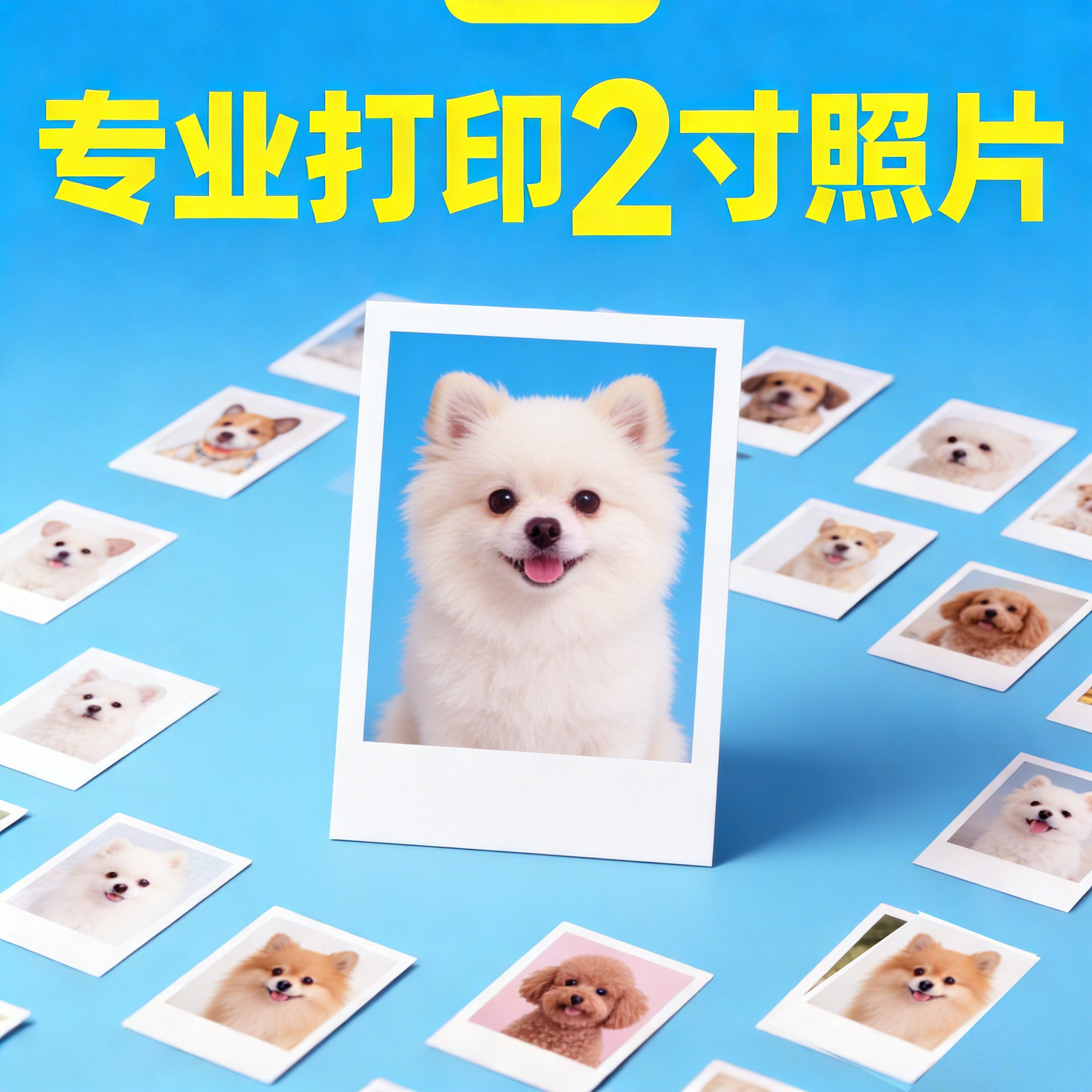 爱宠2寸生活记录2寸照片打印宠物记录原图照片打印2寸照爱宠照片