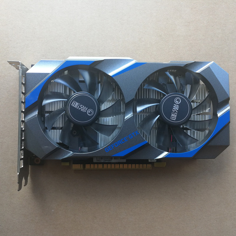 充新 GALAXY/影驰 GTX1050 虎将 2G DDR5 台式机办公游戏家用显卡
