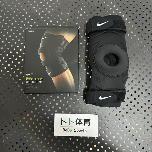 耐克Nike Pro Open男子篮球运动训练保护膝盖护套护具DA7069-010
