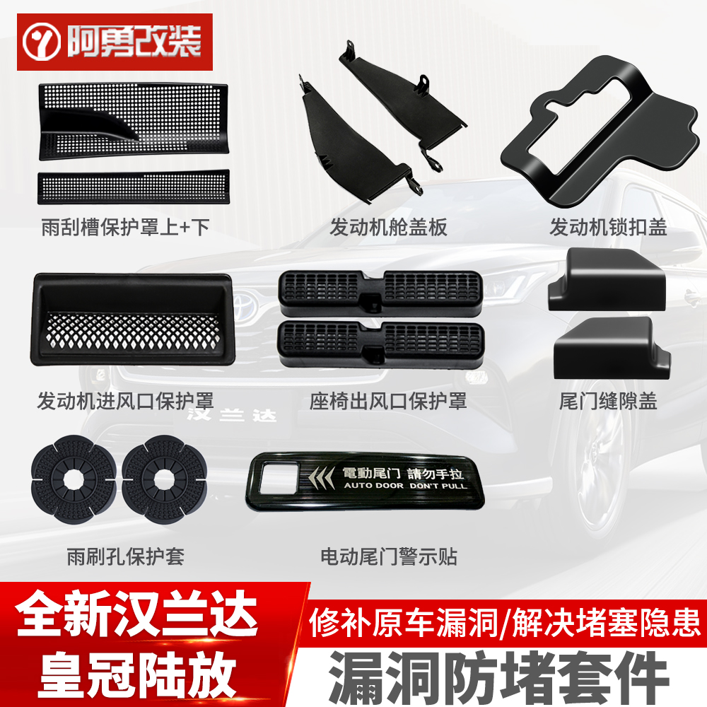 漏洞防堵套件出风口保护罩