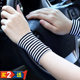 口假袖 运动擦汗篮球手腕护套女遮疤痕纹身袖 子 护腕男夏季 纯棉薄款