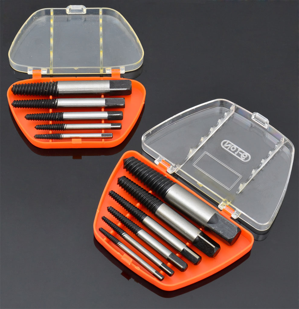 华丰巨箭断头螺丝取出器 水龙头三角阀断丝取出器 反牙螺丝锥工具