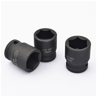 华丰巨箭风炮套筒头子 气动套筒1/2大飞12.5mm六角气动套管扳手头