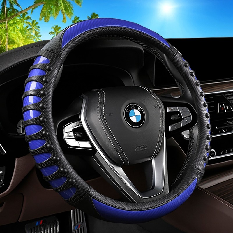 适用于比亚迪汉ev宋plus唐dmi元pro海豚汉dmi超薄超纤皮方向盘套
