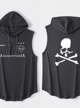 MMJ mastermind JAPAN x F.C.R.B FCRB spoh背心T恤无袖短袖新款