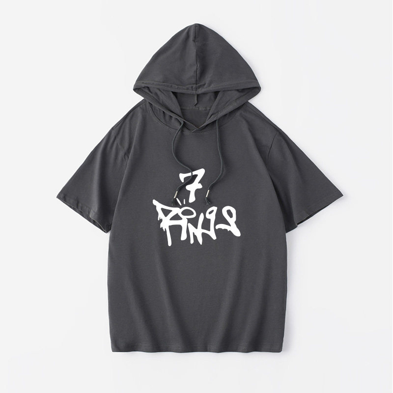 Ariana Grande周边A妹同款应援 纪念T恤短袖潮衣服女男连帽背心宽