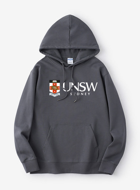 UNSW新南威尔士大学纪念品周边校服卫衣连帽外套衣服套头男女上衣