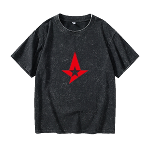 Astralis 2017队服 欧洲电竞前TSM csgo asT恤短袖衣服女男圆领大