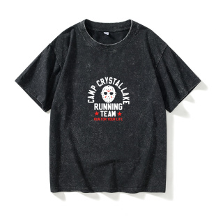 friday 衣服女男圆领大码 the 个性 宽松 13thT恤短袖 十三号星期五