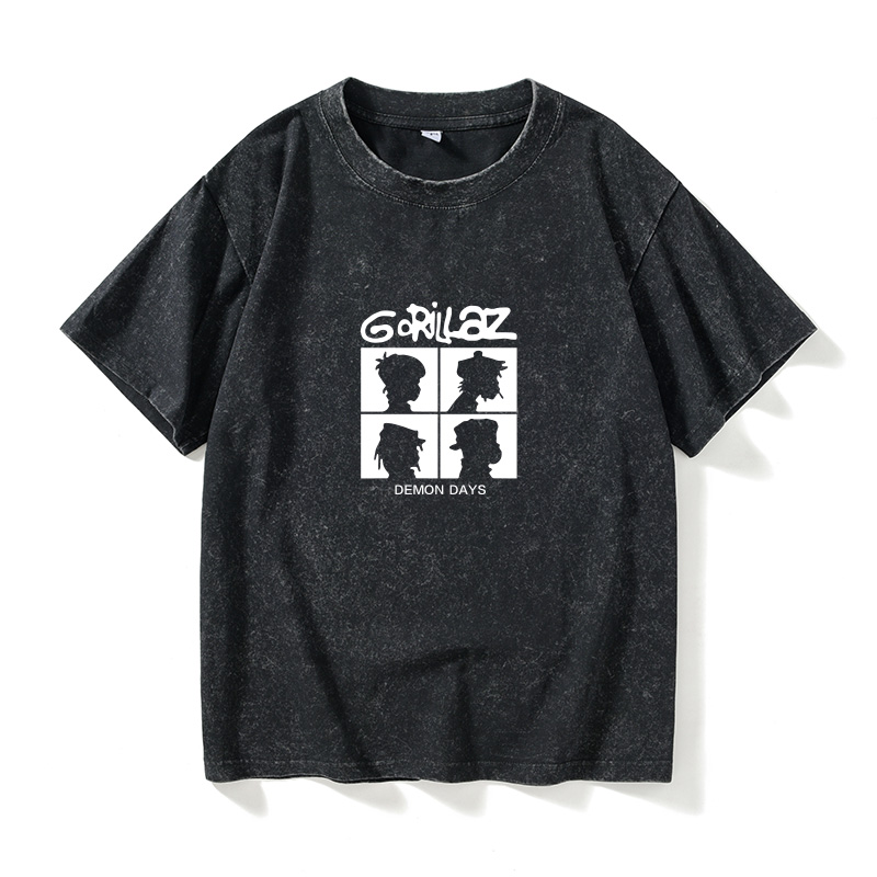 Gorillaz乐队朋克摇滚骷髅头音乐