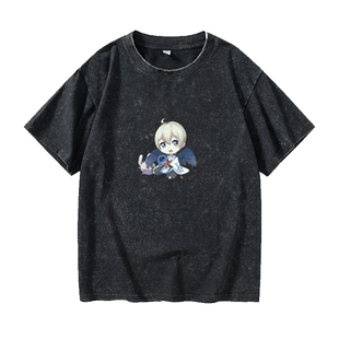 阴阳师游戏大天狗服周边妖刀姬茨木童子ssr动漫T恤短袖个性衣服女