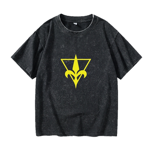 巫师昆特牌 尼弗迦德松鼠党T恤短袖个性衣服女男圆领大码宽松夏季