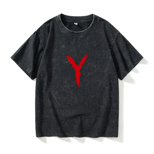 宽松夏季 PS4 潮衣服女男圆领大码 吸血鬼T恤短袖 情 XBOX游戏Vampyr