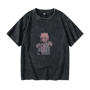 NEKO电子音乐手游音乐世界Cytus2周边T恤短袖个性衣服女男圆领大