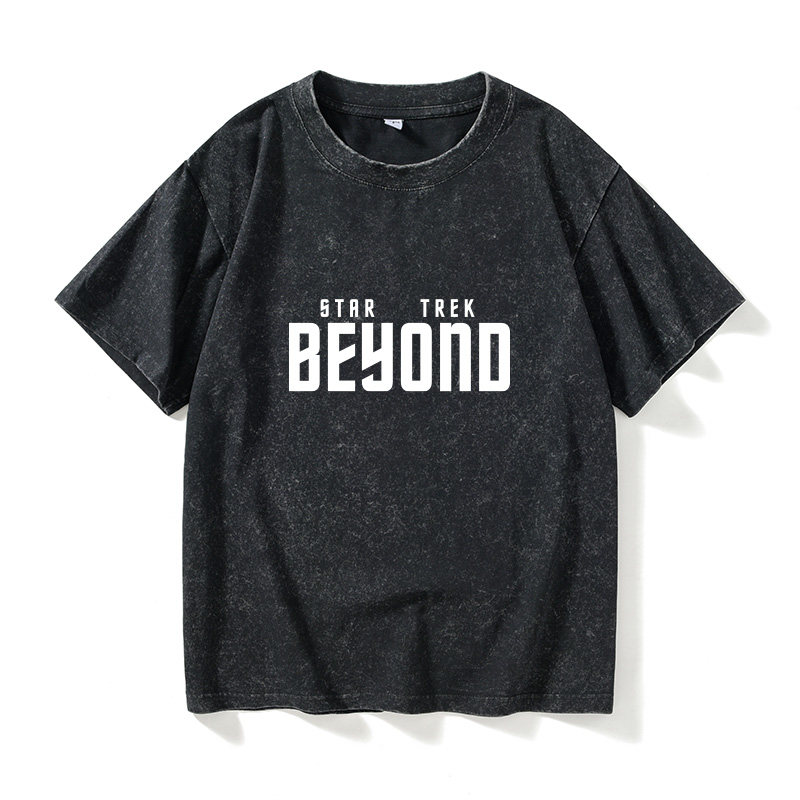 美剧电影 Star Trek Beyond 星际迷航3T恤短袖个性衣服女男圆领大